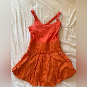Orange FREE PEOPLE romper